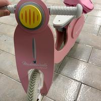 Bici in legno senza pedali