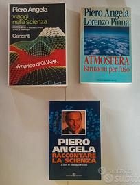 Set tre libri Piero Angela