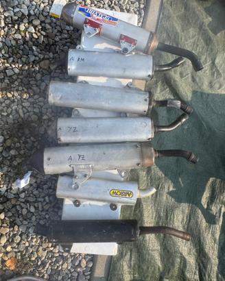 Silenziatore moto cross