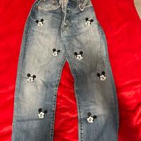 jeans Levi’s con stampa topolino