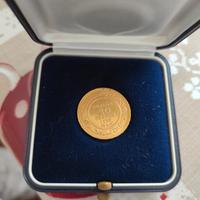 moneta oro tunisina 20 franchi 1898