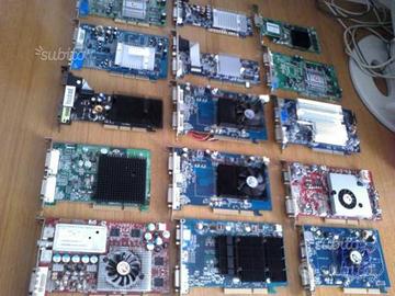 15 Schede video da 512 Mb Agp VEDI LISTA