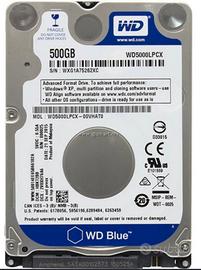 Hdd WD 500gb 2,5”