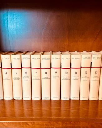 Enciclopedia "La Storia" di Repubblica 16 volumi