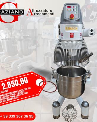 PLANETARIA 40 LITRI ESMACH 3 velocità SEMINUOVA