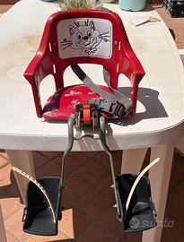 Seggiolino anteriore per bici