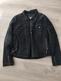 giacca in vera pelle da uomo