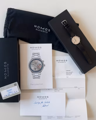 NOMOS Glashütte Tangente 38 ref 164 -2026-Full Set