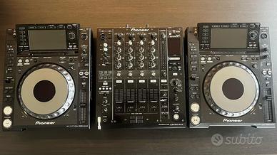 Pioneer cdj 2000 Nexus e djm 900 Nexus