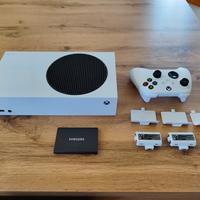 XBOX serie S con 2 batterie controller e HD 2TB