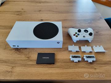 XBOX serie S con 2 batterie controller e HD 2TB
