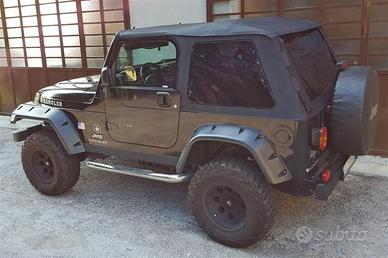 Capote tipo Fastback per Jeep TJ Suntop - Nera