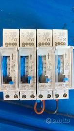 Interruttore timer meccanico unipolar Geca Finder