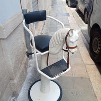 cavalluccio sedia da barbiere