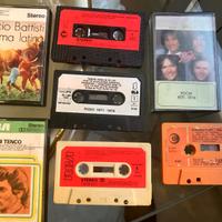 Lucio Battisti Pooh Tenco cassette varie +omaggio