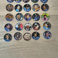 figurine dischetti metallici calcio nazionale 2010