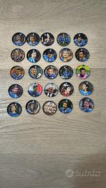 figurine dischetti metallici calcio nazionale 2010