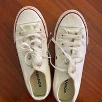 Converse bianche bimbo 33