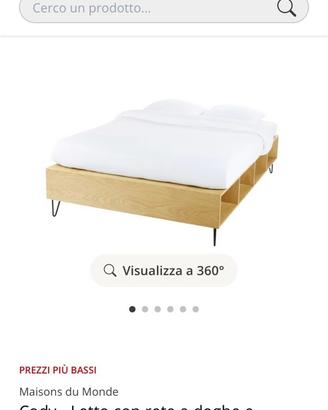 Letto una piazza e mezza (140 x 195 cm)