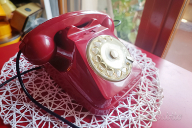 Telefono vintage s62 rosso