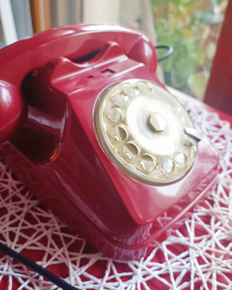 Telefono vintage s62 rosso