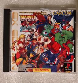 Marvel Super Heroes Vs. Street Fighter -PS1 jap