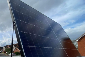 VW T4 pannello fotovoltaico