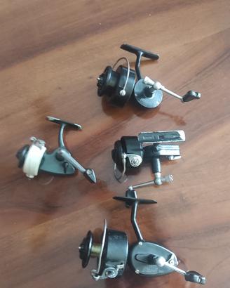 Lotto mulinelli pesca vintage