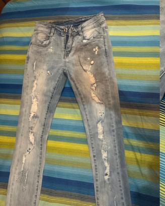 Jeans azzurri donna