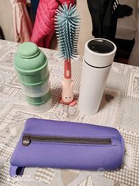 raffredda latte con contenitori 