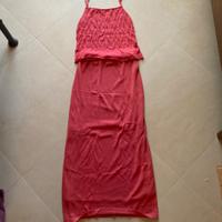 Completo in maglia gonna lunga top e cardigan