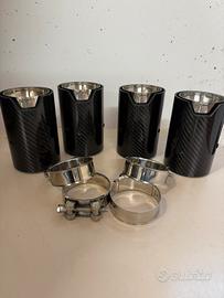 Finali di scarico BMW in carbonio