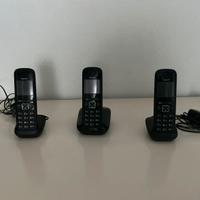 Telefono cordless portatile trio