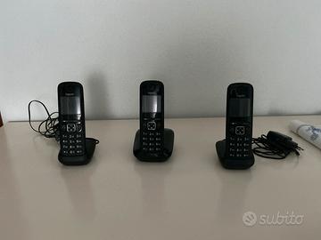 Telefono cordless portatile trio