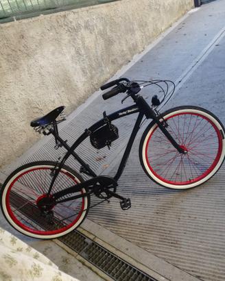 Bici customizzata Harley Davidson