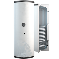 bollitore inox per fotovoltaico e solare termico