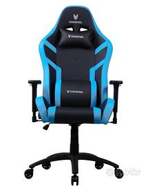 Oversteel Sedia Gaming Ergonomica in pelle