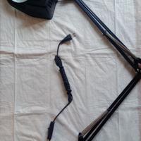 Lampada da laboratorio con lente