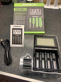 Caricabatterie Smart Joinrun S4 + alimentatore