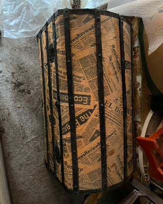 baule antico con desing del 900