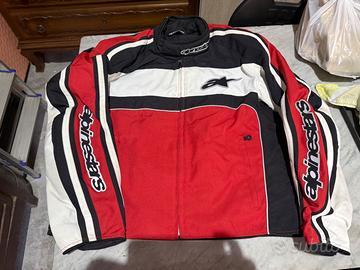 Giubbotto Alpinestars come nuovo tg xxl con potezi