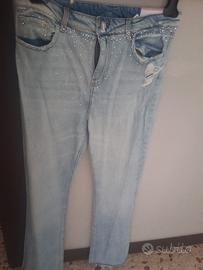 jeans relish con strass