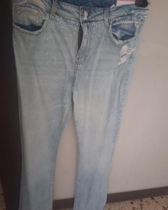 jeans relish con strass
