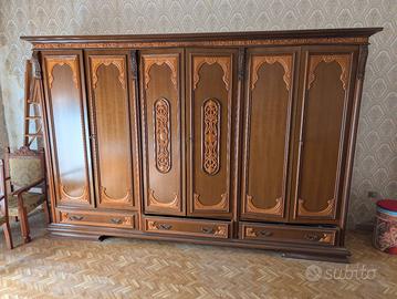 armadio legno vintage