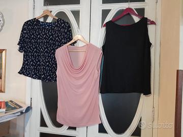 Nr. 3 top tg 46-50-48 (€ 3 cad.)