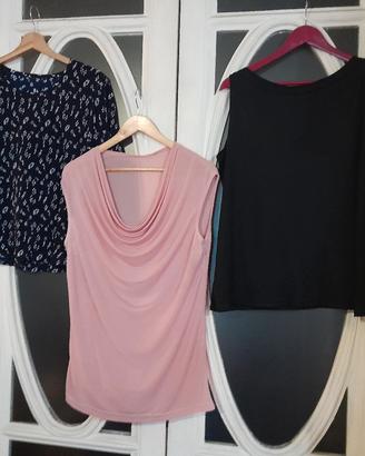 Nr. 3 top tg 46-50-48 (€ 3 cad.)