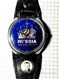 Raketa Orologio Russo con Yuri Gagarin cosmonauta