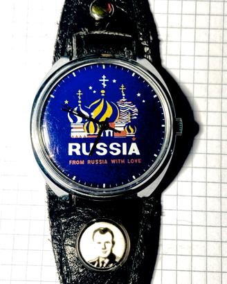 Raketa Orologio Russo con Yuri Gagarin cosmonauta
