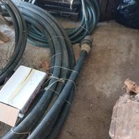 torchio da 2qt più tubi irrigazione da 40mt l'uno 