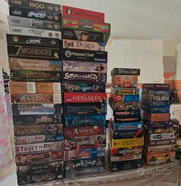 Collezione pluriennale di giochi da tavolo